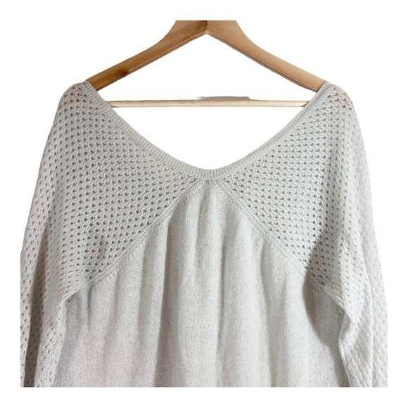 Kokun Cashmere Pointelle Sweater - Picture 4 of 6